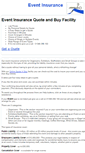 Mobile Screenshot of insureevents.net